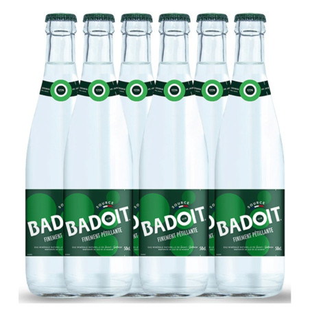 Eau gazeuse Badoit citron vert – Carton de 30 * 0.5 litre