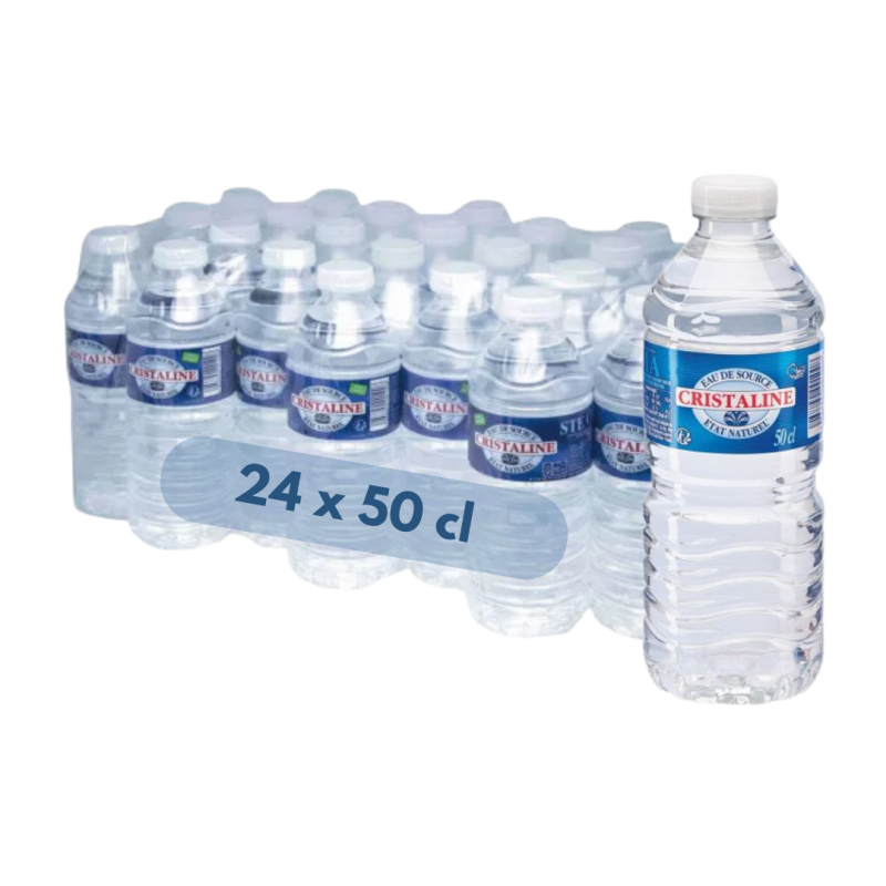 Eau Cristaline – Carton de 24 * 0.5 litre